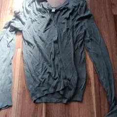 UNIQLO 薄手ニットカーディガン Sサイズ オリーブグリーン