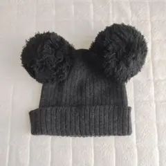 東京ディズニーリゾート ポンポン付き ニットキャップ