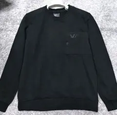 ルーカ　トレーナー　黒　切替　M