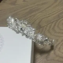 ティアラ　シルバー　花冠　結婚式