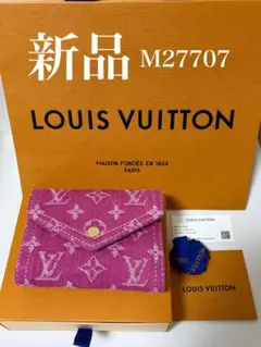 ぼたん様専用 新品 VUITTON ポルトフォイユ・ヴィクトリーヌ M27707