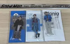 目黒蓮 アクスタセット 銀テープ付き