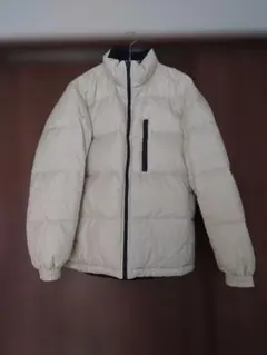 オールド　ユニクロ　ダウン メンズ　Sサイズ 　リバーシブル　ホワイト　ネイビー