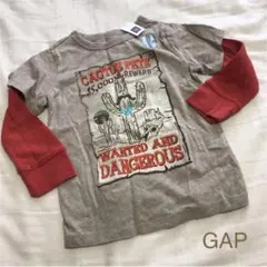 ◆★【新品】Gap 重ね着風ロンT 100