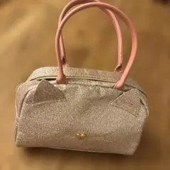 H&M♡エイチアンドエム♡可愛いネコちゃんバッグ♡ラメラメピンク♡キッズ♡美品♡