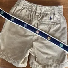 ラルフローレン　ベージュショートパンツ85