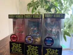 Wacky Wobbler Rat Fink 4体セット - メルカリ