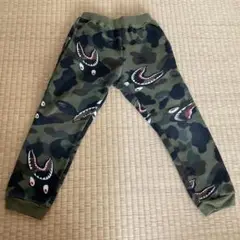 A BATHING APE 迷彩パンツ 110サイズ