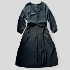 ボールジィ トゥモローランド ロングカーディガン ベルト付 ブラック Ｓのサムネイル