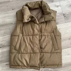 カーキ ダウンベスト Mサイズ