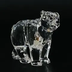 スワロフスキー ブラザーベア 熊 クマ 置物 クリスタル フィギュリン SWAROVSKI スワロフスキー クマ ベア フィギュリン 箱付 - メルカリ