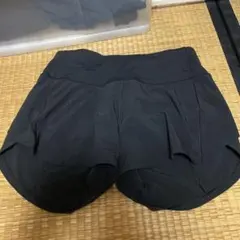 lululemon ランニングショーツ ブラック サイズ0のサムネイル