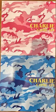 未使用人間発電所ネタCHARLIE / COME ON 迷彩2枚セッ