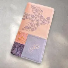 ハンドメイド　weeks マルチ　パッチワーク　ミナペルホネン　手帳カバー