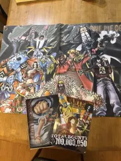 ワンピース タペストリーとクリアファイルのセット