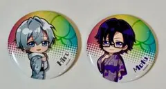 カラフルピーチ　からぴち　ヒロ　もふ　極楽湯コラボ　缶バッジ　セット