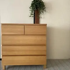 2026年最新】無印 オーク材 4段 チェストの人気アイテム - メルカリ