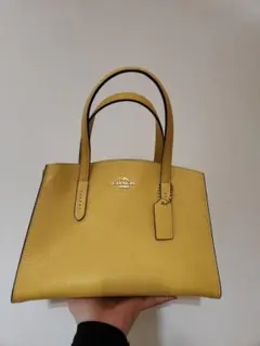 COACH ハドリーホーボー イエロー - メルカリ
