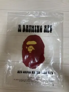 A BATHING APE ショップ袋 透明