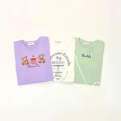 子供服 女の子 120cm 長袖 Tシャツ まとめ売り 新品 YFN12-2