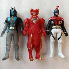 仮面ライダーカブト　ゴースト　ドライブハートロイミュード　ソフビ　フィギュア