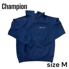 ⭐️送料無料⭐️ Champion チャンピオン パーカー ネイビー M