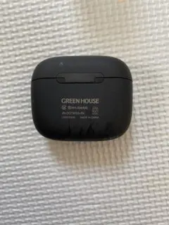 GREEN HOUSE ワイヤレスイヤホン JN-DQTWSS-BK ブラックのサムネイル
