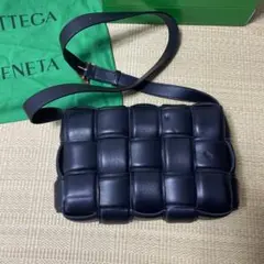 パデッドカセットバッグ ブラック黒