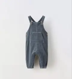 ZARA コーデュロイオーバーオール 6-9ヶ月