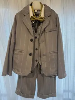 【アプレレクール】フォーマルスーツ 130cm 5点セット
