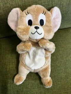 ぬいぐるみの三英 タグ付き トムとジェリー 昭和レトロ 1991 日本製