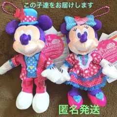 ミニー　ミッキー　ファンダーランド　ミニパル　ぬいぐるみバッジ　ぬいば
