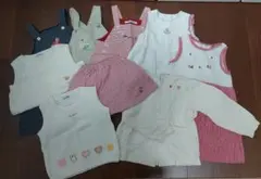 familiar ベビー服 9点セット（刺繍デザイン）