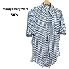 montgomery ward 半袖シャツ ウエスタン 60s ビンテージのサムネイル