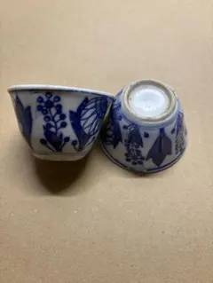 耶馬渓焼 吉村松月園 盃 酒器 ぐい呑み 2客 - メルカリ