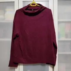 6041 【最終価格】ユニクロ ヒートテックフリースタートルネックTシャツ XL