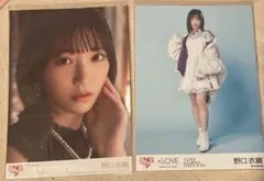 ＝LOVE 野口衣織 生写真 セット ラフォーレコラボ ラストノートしか知らない