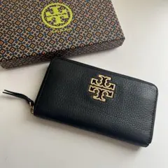 434 美品 TORYBURCH トリーバーチ 長財布 ラウンドファスナー