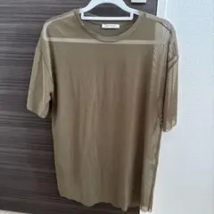 ZARA TRF メッシュ シースルー Tシャツ