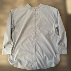 nano universe ブラウス　ブルー