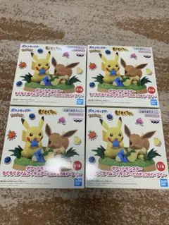 ポケットモンスター もぐもぐタイムフィギュア～ピカチュウ＆イーブイ～