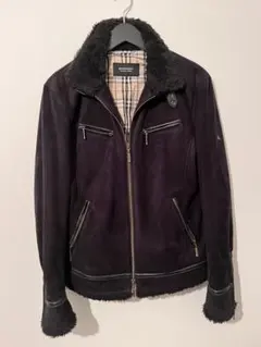 Burberry スウェード　ジャケット