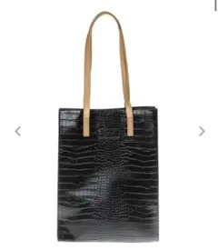 【INGNI】スクエアロゴトートバッグ　推し活バッグ