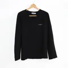 STONE SILAND Vネック ニット カットソー XL 黒のサムネイル