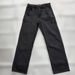 ユニクロ×JWAダークグレー ストレートデニム W29インチ