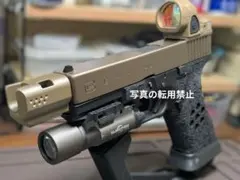 M61 バルカン 銃口退制退器 ( マズルブレーキ ) とバレル基部のキット M61 バルカン 銃口退制退器 ( マズルブレーキ ) とバレル基部の