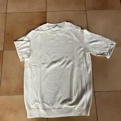 AMERICAN HOLIC 生成り色 半袖ニット L