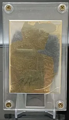 レア マイケル・ジョーダン 24K Gold Metal＆SignNatural