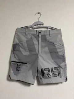新品 ラッセルノ ゴルフ ロゴ ストレッチ ショーツ スプレー オレンジ