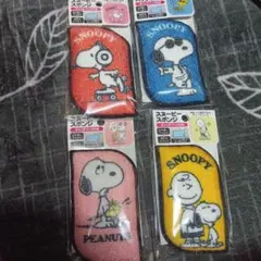 スヌーピースポンジ　4セット